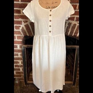 Pyne & Smith No. 11 Linen Midi Dress !!